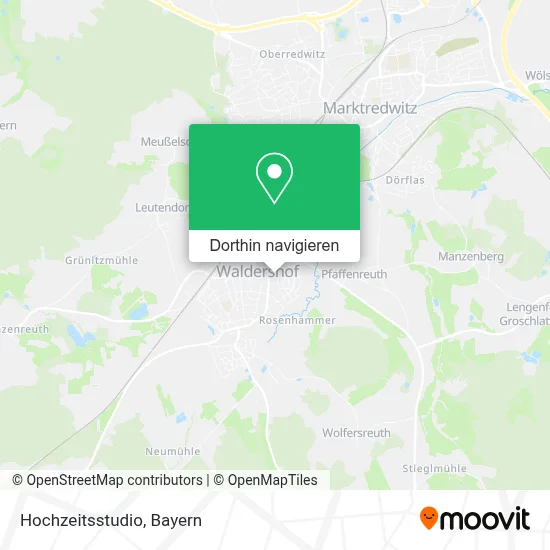 Hochzeitsstudio Karte