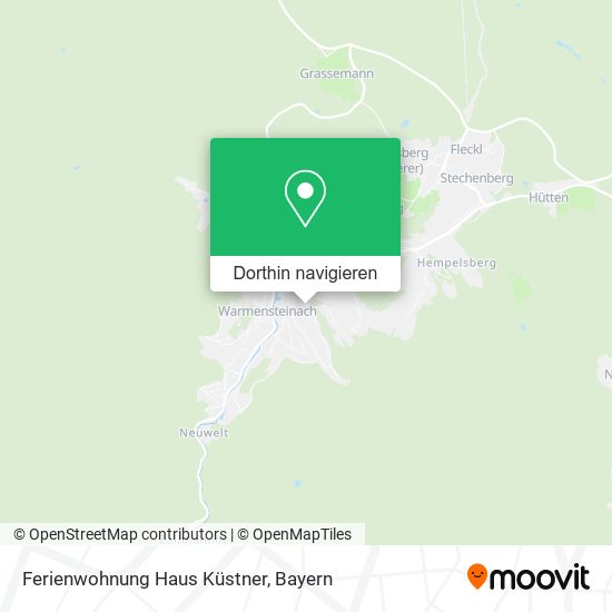Ferienwohnung Haus Küstner Karte