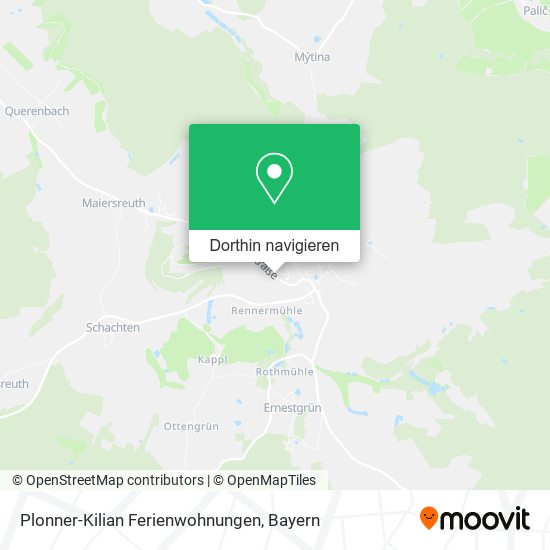 Plonner-Kilian Ferienwohnungen Karte