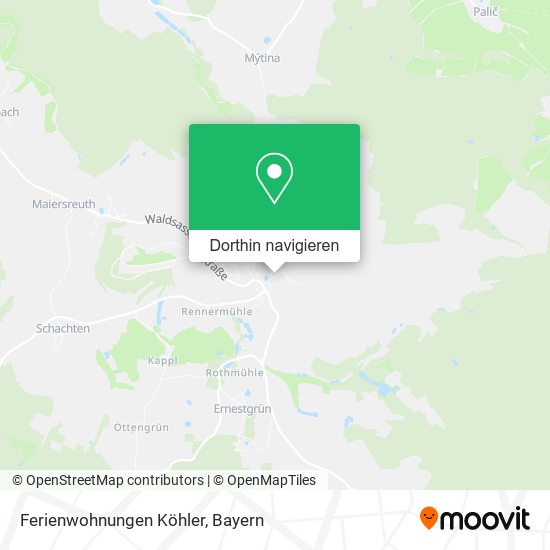 Ferienwohnungen Köhler Karte