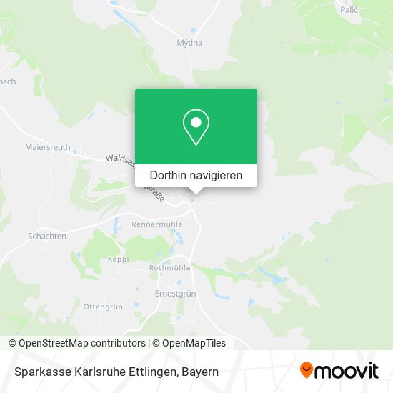Sparkasse Karlsruhe Ettlingen Karte