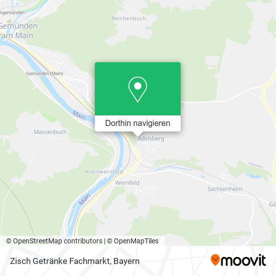 Zisch Getränke Fachmarkt Karte