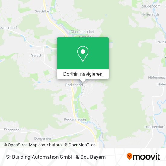 Sf Building Automation GmbH & Co. Karte