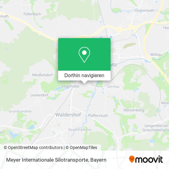 Meyer Internationale Silotransporte Karte