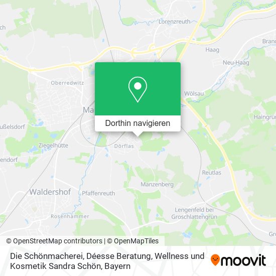Die Schönmacherei, Déesse Beratung, Wellness und Kosmetik Sandra Schön Karte