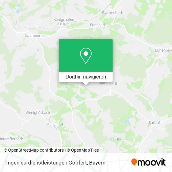 Ingenieurdienstleistungen Göpfert Karte