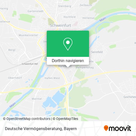 Deutsche Vermögensberatung Karte
