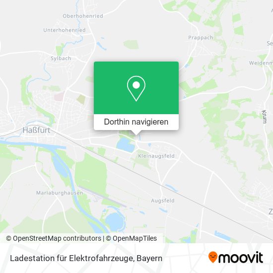 Ladestation für Elektrofahrzeuge Karte