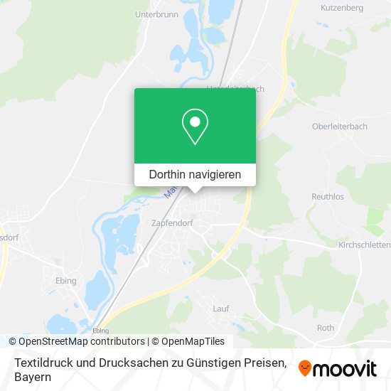 Textildruck und Drucksachen zu Günstigen Preisen Karte