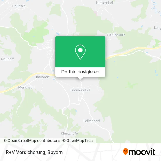 R+V Versicherung Karte