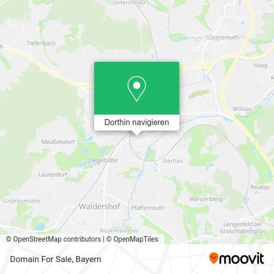 Domain For Sale Karte