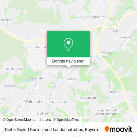 Dieter Bayerl Garten- und Landschaftsbau Karte