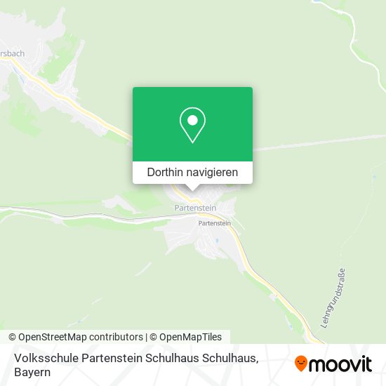 Volksschule Partenstein Schulhaus Schulhaus Karte