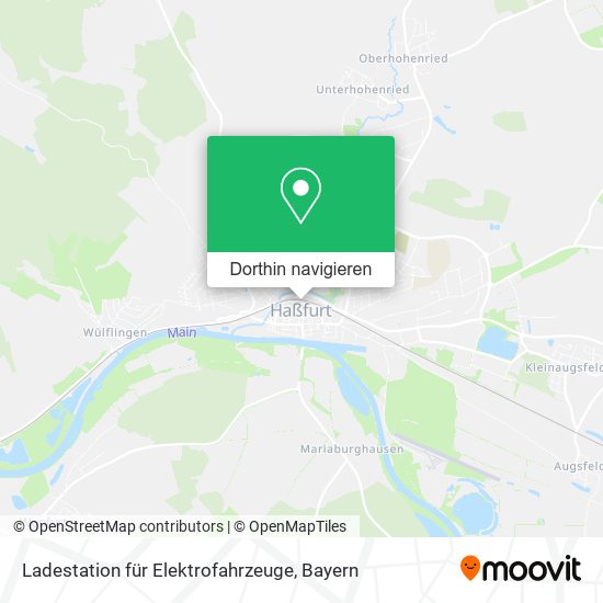 Ladestation für Elektrofahrzeuge Karte