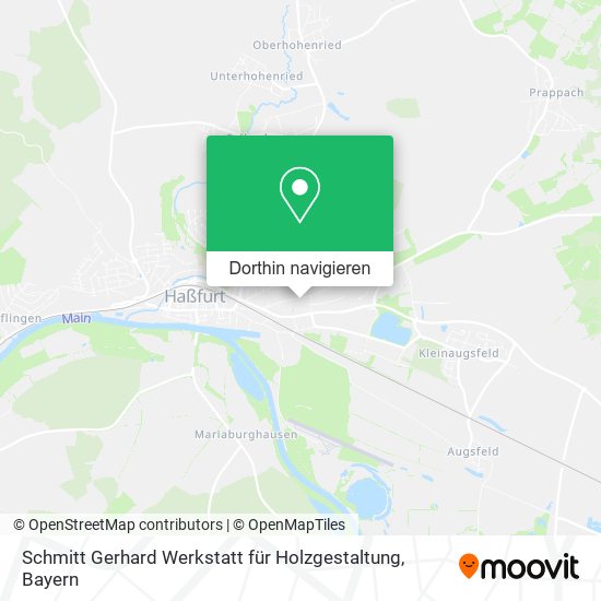 Schmitt Gerhard Werkstatt für Holzgestaltung Karte