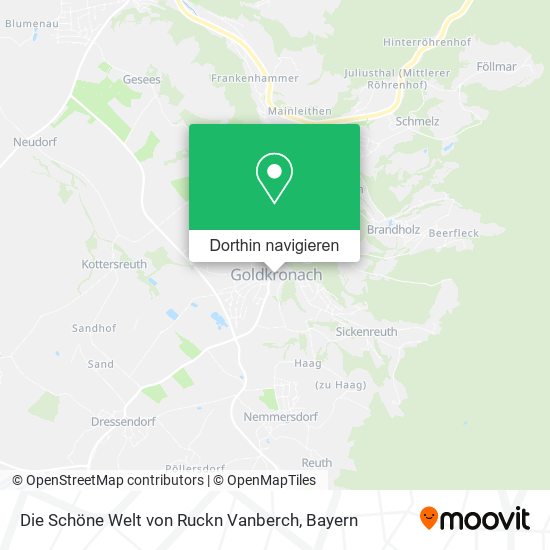 Die Schöne Welt von Ruckn Vanberch Karte