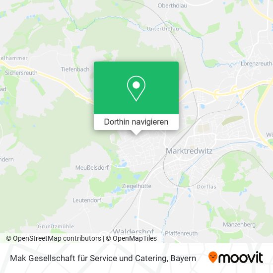 Mak Gesellschaft für Service und Catering Karte