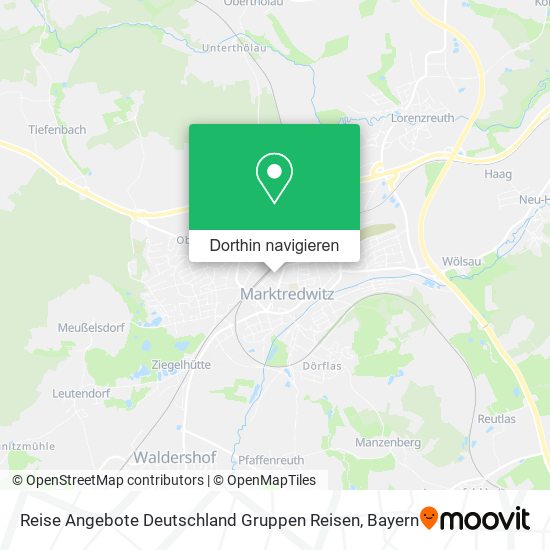 Reise Angebote Deutschland Gruppen Reisen Karte