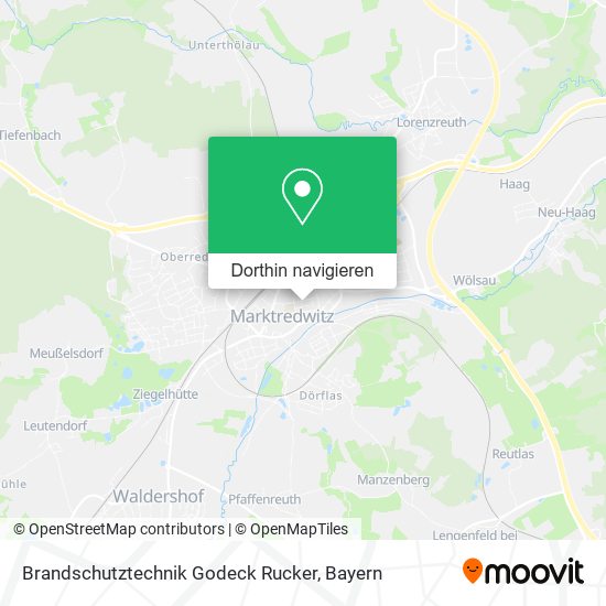 Brandschutztechnik Godeck Rucker Karte