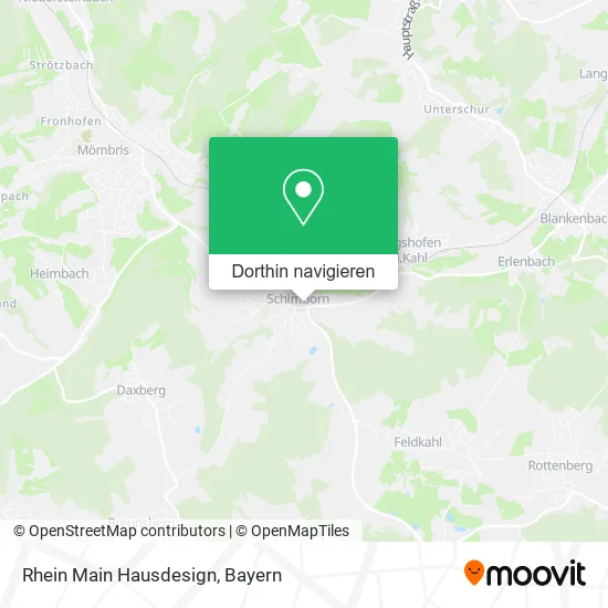 Rhein Main Hausdesign Karte