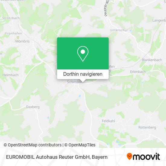 EUROMOBIL Autohaus Reuter GmbH Karte