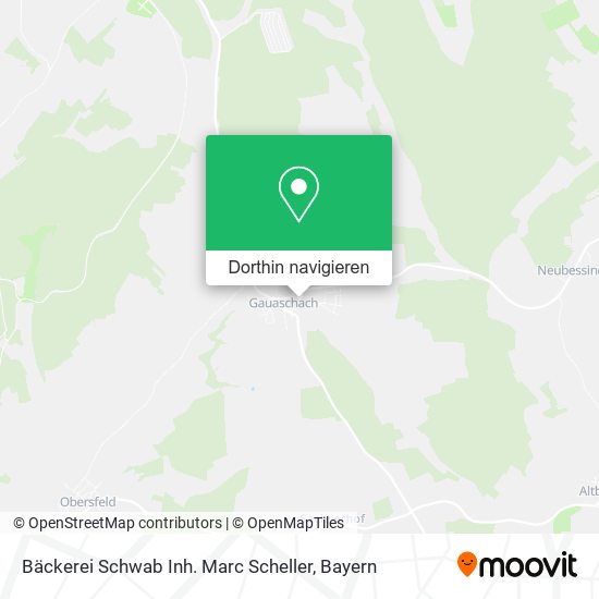 Bäckerei Schwab Inh. Marc Scheller Karte