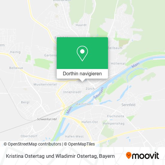 Kristina Ostertag und Wladimir Ostertag Karte
