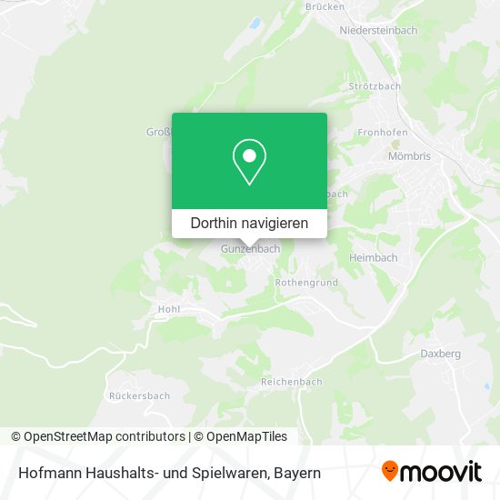 Hofmann Haushalts- und Spielwaren Karte