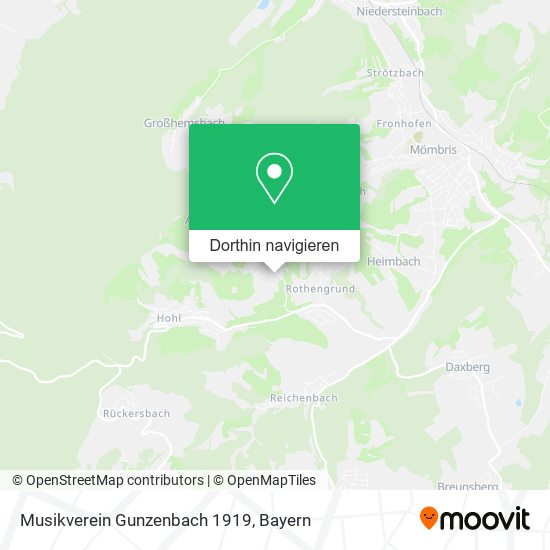 Musikverein Gunzenbach 1919 Karte