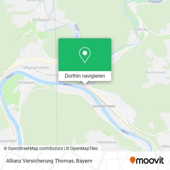 Allianz Versicherung Thomas Karte