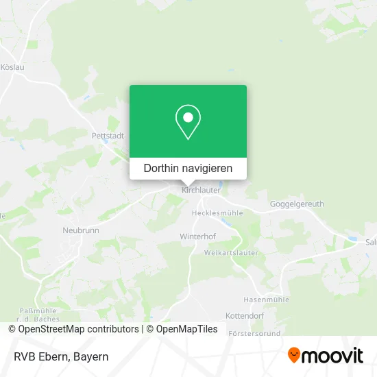 RVB Ebern Karte
