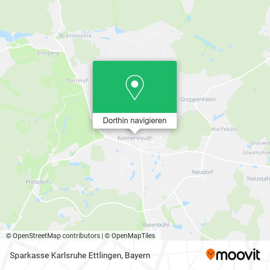 Sparkasse Karlsruhe Ettlingen Karte
