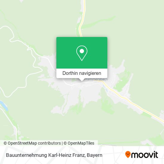 Bauunternehmung Karl-Heinz Franz Karte