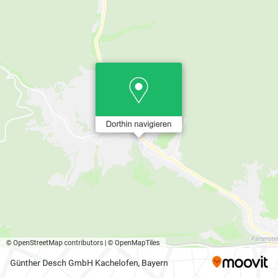 Günther Desch GmbH Kachelofen Karte
