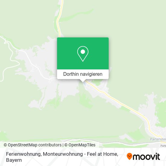 Ferienwohnung, Monteurwohnung - Feel at Home Karte