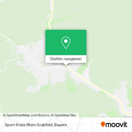 Sport-Kreis Rhön-Grabfeld Karte