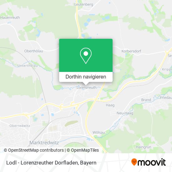 Lodl - Lorenzreuther Dorfladen Karte