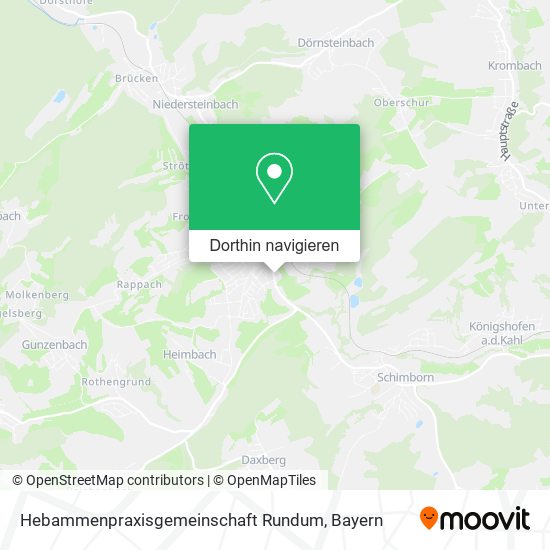 Hebammenpraxisgemeinschaft Rundum Karte