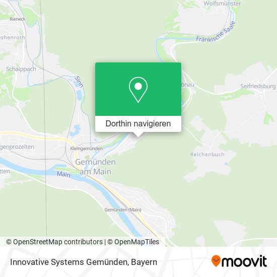 Innovative Systems Gemünden Karte