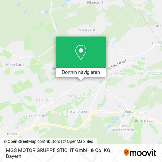 MGS MOTOR GRUPPE STICHT GmbH & Co. KG Karte