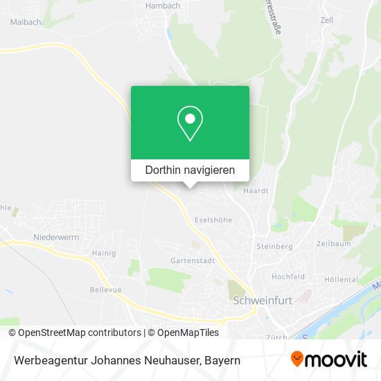 Werbeagentur Johannes Neuhauser Karte