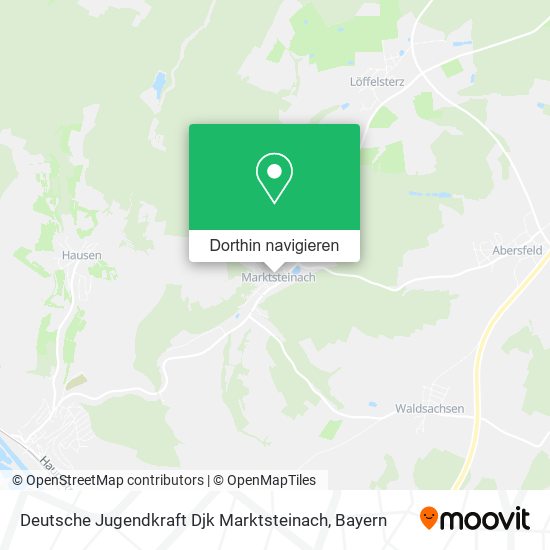 Deutsche Jugendkraft Djk Marktsteinach Karte