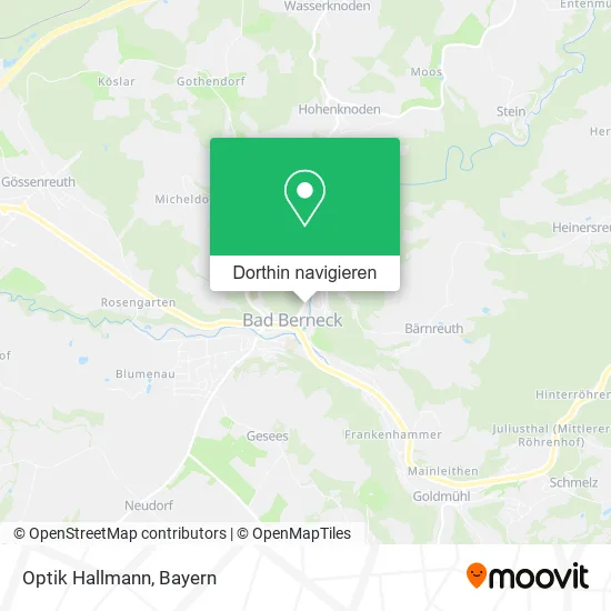 Optik Hallmann Karte