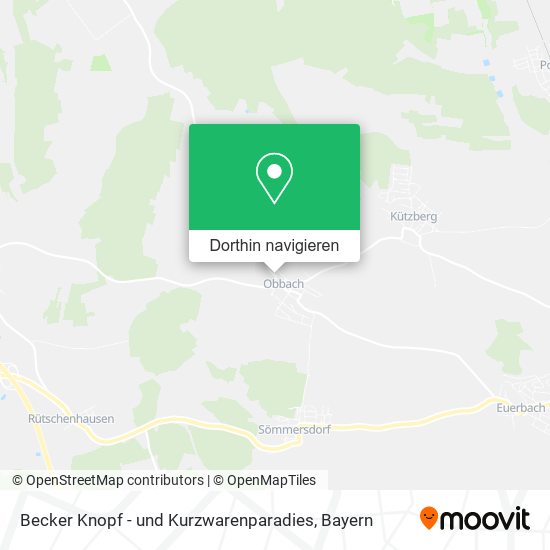 Becker Knopf - und Kurzwarenparadies Karte