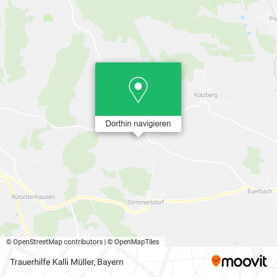 Trauerhilfe Kalli Müller Karte