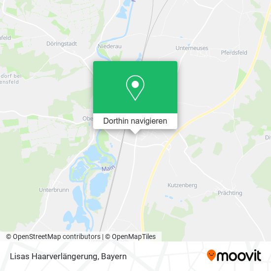 Lisas Haarverlängerung Karte