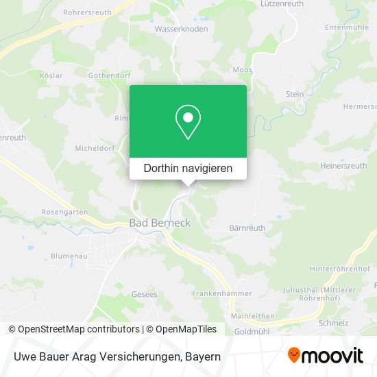 Uwe Bauer Arag Versicherungen Karte