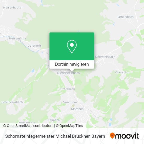Schornsteinfegermeister Michael Brückner Karte