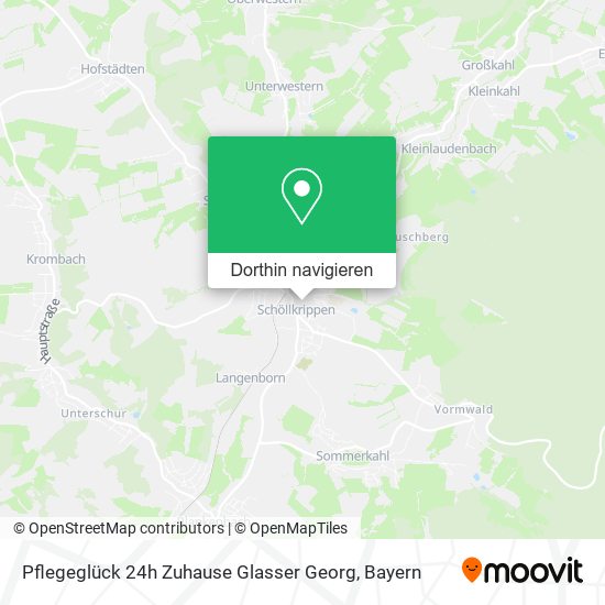 Pflegeglück 24h Zuhause Glasser Georg Karte