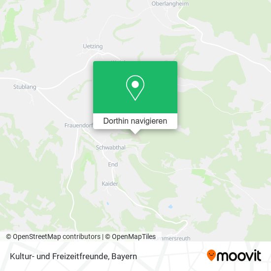 Kultur- und Freizeitfreunde Karte